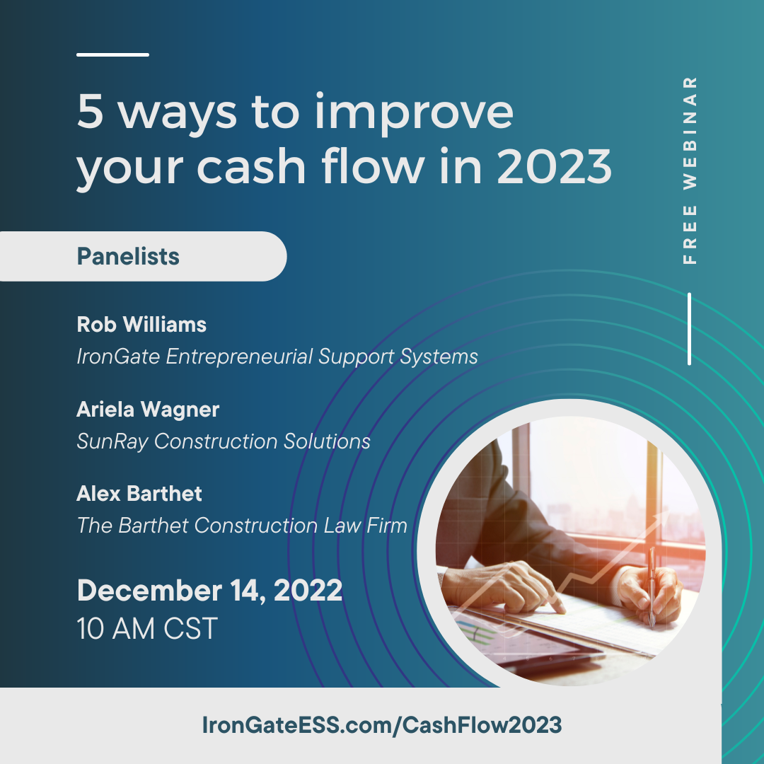 Cash Flow Webinar 1